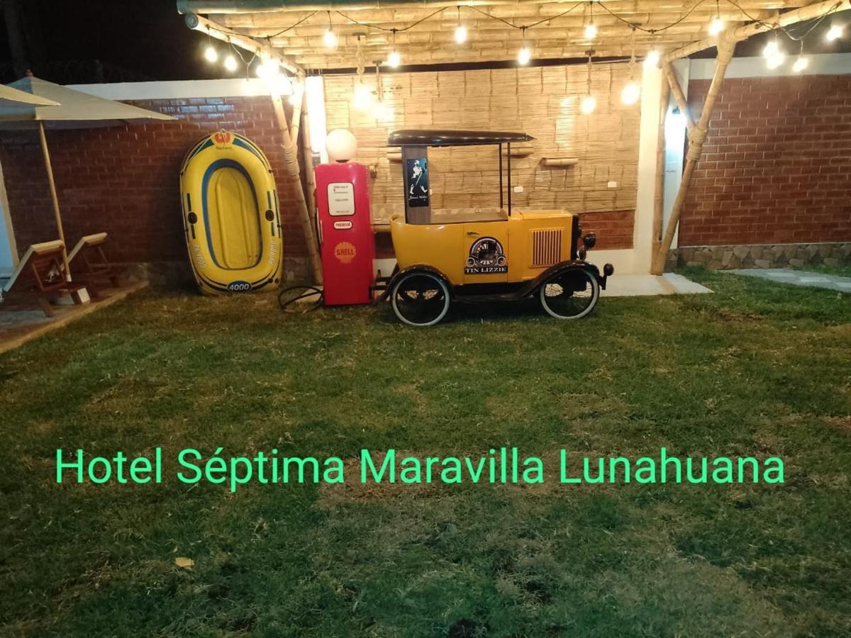 Hotel Septima Maravilla Lunahuaná Dış mekan fotoğraf