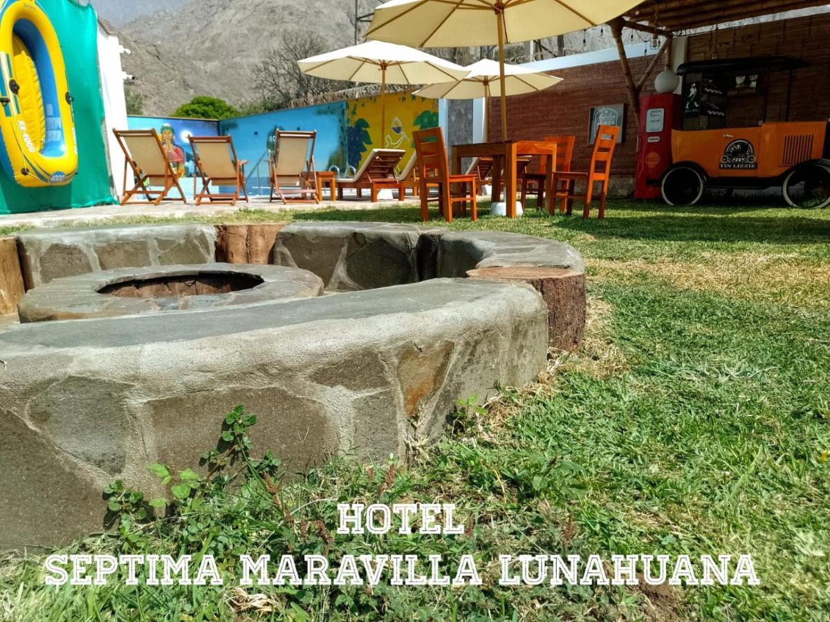 Hotel Septima Maravilla Lunahuaná Dış mekan fotoğraf