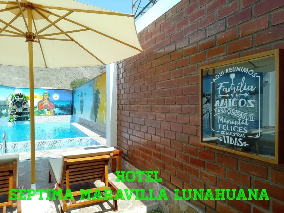 Hotel Septima Maravilla Lunahuaná Dış mekan fotoğraf