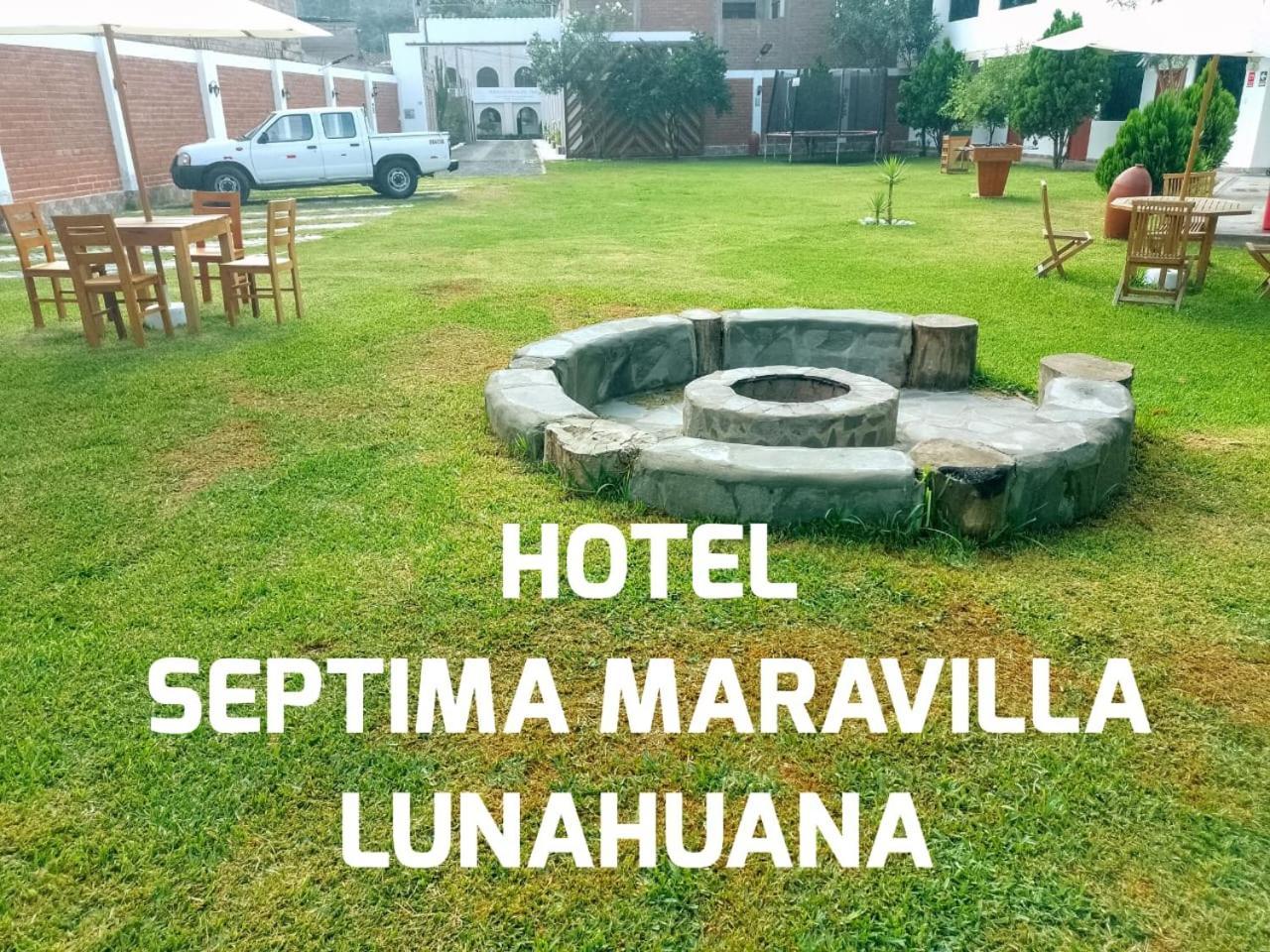 Hotel Septima Maravilla Lunahuaná Dış mekan fotoğraf